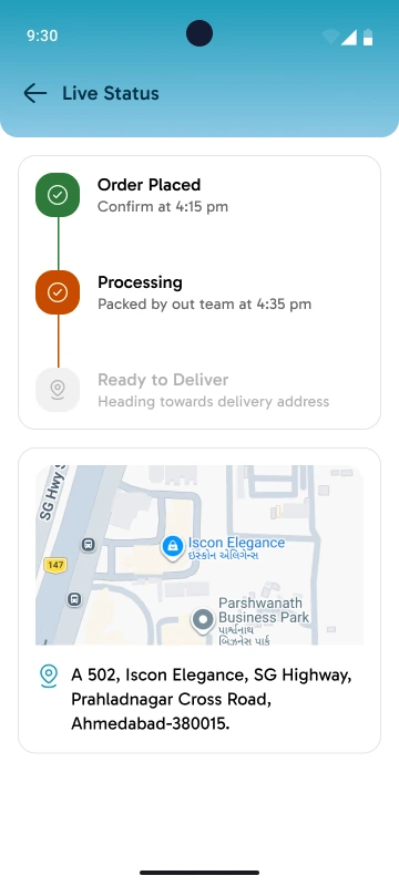Follow the order